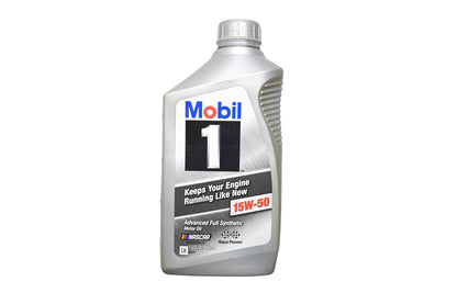 Mobil 1 M6707F, M6708B 15W-50 Full Synthetic Motor Oil 1 Quart NOS
