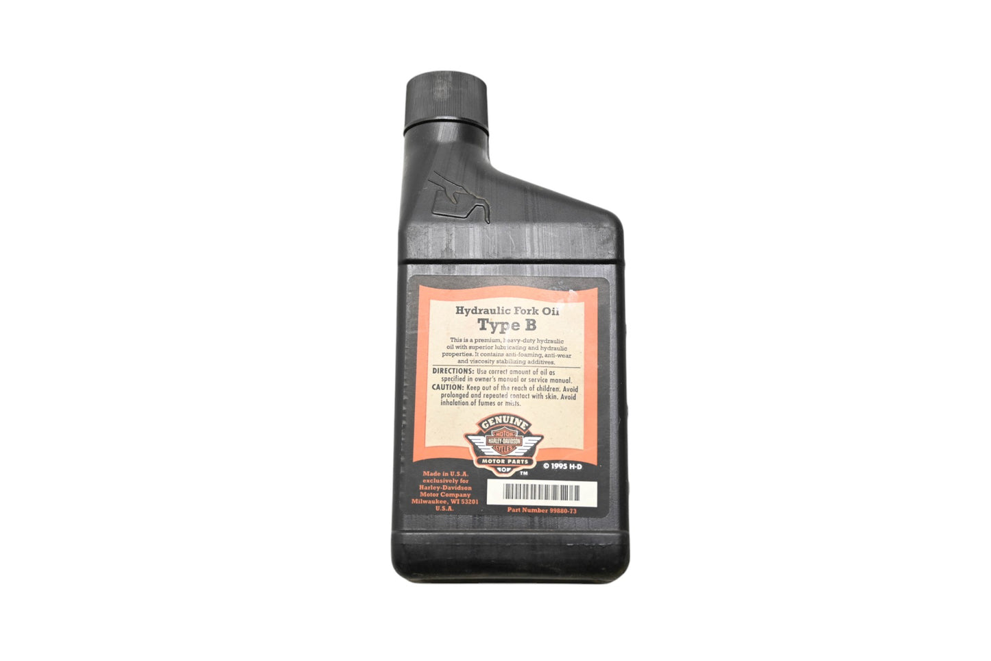 New OEM Harley-Davidson 99880-73 Hydraulic Fork Oil 1 Pint NOS