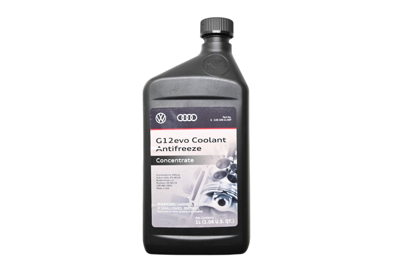 VW Audi G-12E-100-1L-DSP G12 Evo Coolant Antifreeze Concentrate 1 Quart NOS