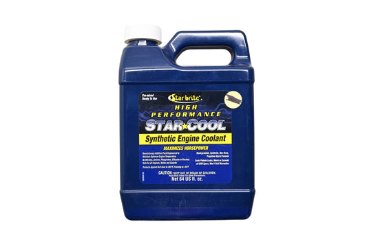 Star Brite 33264, 71247332643 High Performance Synthetic Engine Coolant 64 Fl Oz. NOS