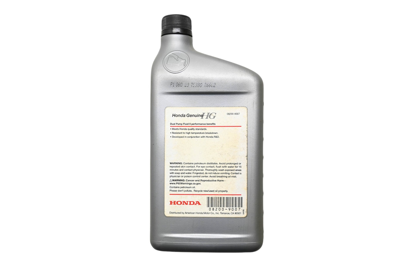 New OEM Honda 08200-9007 Dual Pump Fluid II 1 Quart NOS