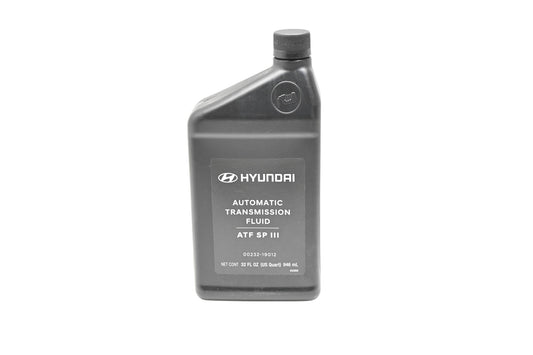 Hyundai 00232-19012 Automatic Transmission Fluid SP III 1 Quart NOS