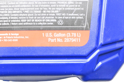 New OEM Polaris 2879411 50/50 Pre-Mixed Anti-Freeze 1 Gallon NOS