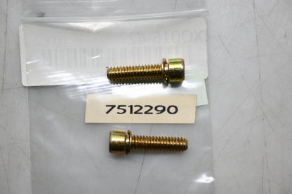 New OEM Polaris 7512290 Socket Cap Screws With Washers Qty 2 NOS