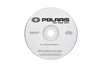 OEM Polaris 9921066-CD 06-07 FS FST Shop Service Manual CD