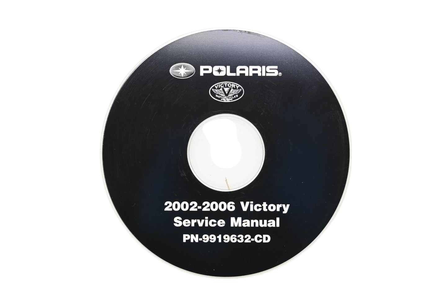 OEM Polaris 9919632-CD 02-06 Victory Shop Service Manual CD