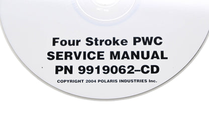 OEM Polaris 9919062-CD Four Stroke PWC Shop Service Manual CD