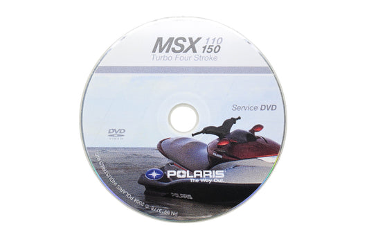 OEM Polaris 9919778-CD MSX 110 150 Turbo Four Stroke Shop Service Manual CD
