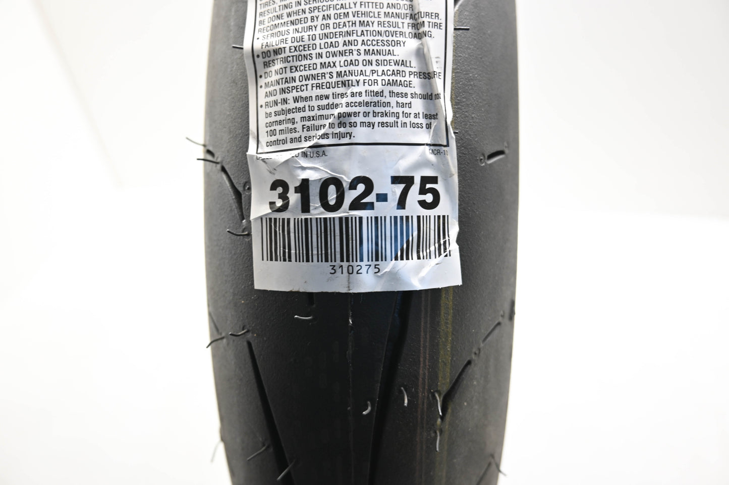 Dunlop 3102-75, D211GP-A Sportmax Front Motorcycle Tire 120/70ZR17 NOS