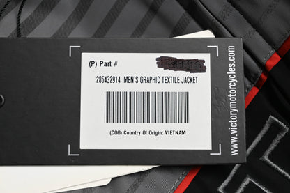 New OEM Victory 286432914, 2286432914 Men's Graphic Textile Jacket 3XL NOS