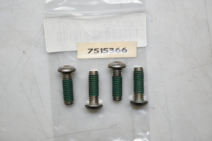 New OEM Polaris 7515366 Stainless Steel Socket Cap Screws Qty 4 NOS