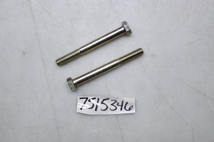 New OEM Polaris 7515346 Hex Head Bolts Qty 2 NOS