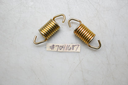 New OEM Polaris 7041687 Exhaust Springs Qty 2 NOS
