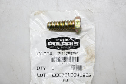 New OEM Polaris 7512539 Hex Head Bolt NOS