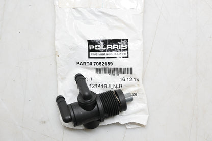 New OEM Polaris 7052159 2 Way Fuel Shutoff Valve NOS