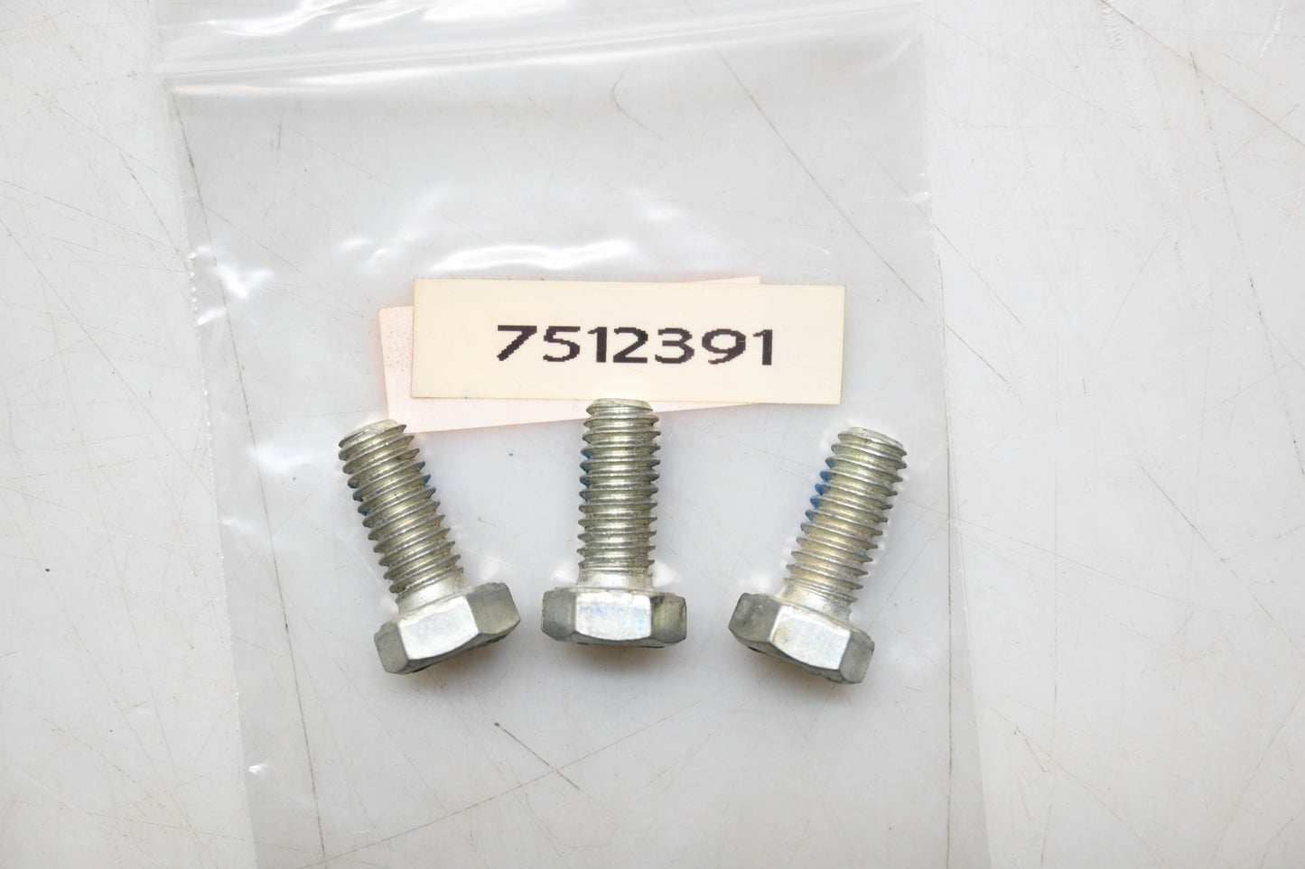 New OEM Polaris 7512391 Hex Head Bolts Qty 3 NOS
