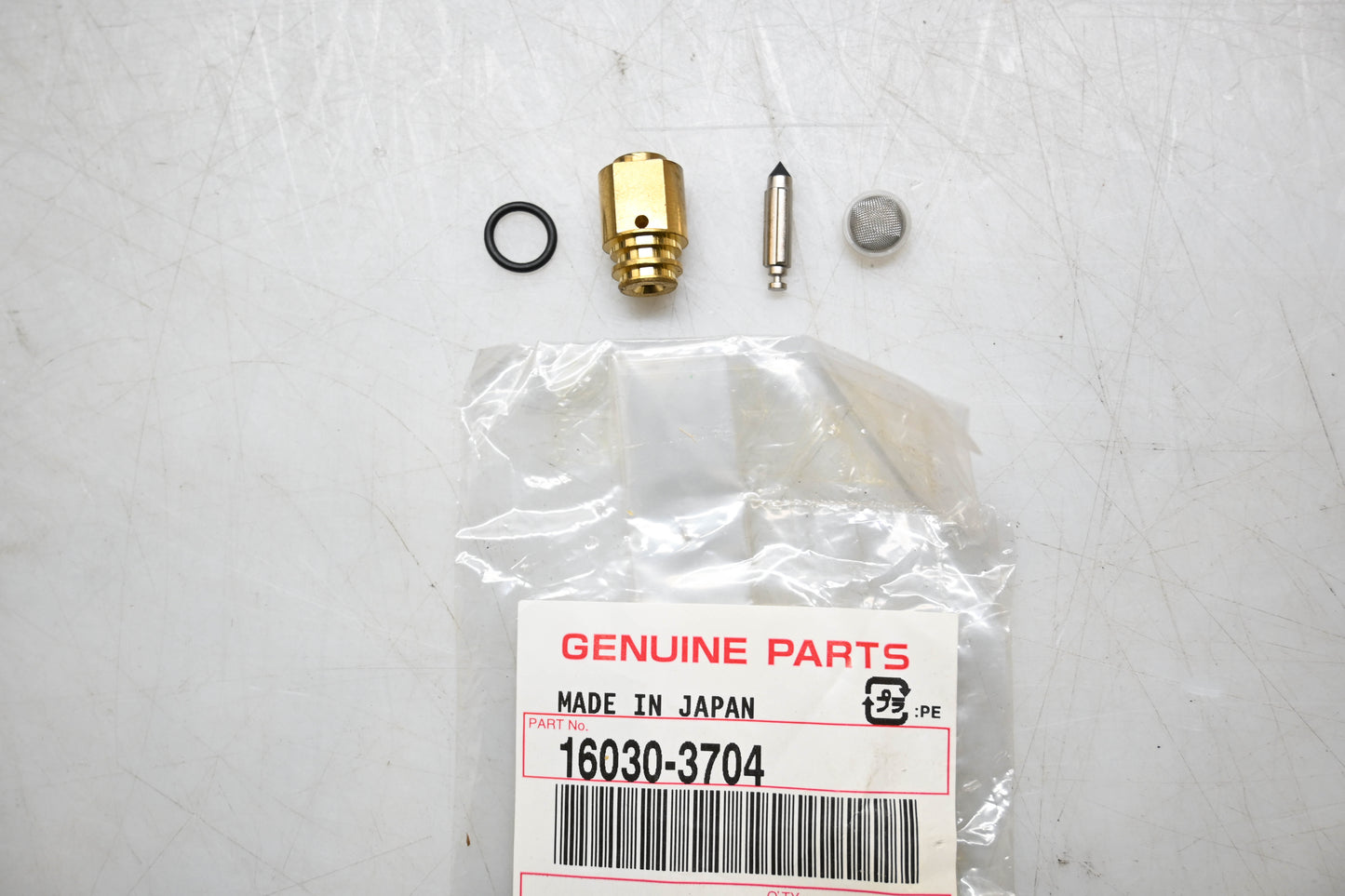 New OEM Kawasaki 16030-3704 Float Valve NOS