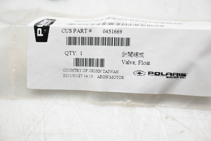 New OEM Polaris 0451669 Needle & Seat #1.5 NOS