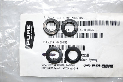 New OEM Polaris 0450483 Spring Washers Qty 4 NOS