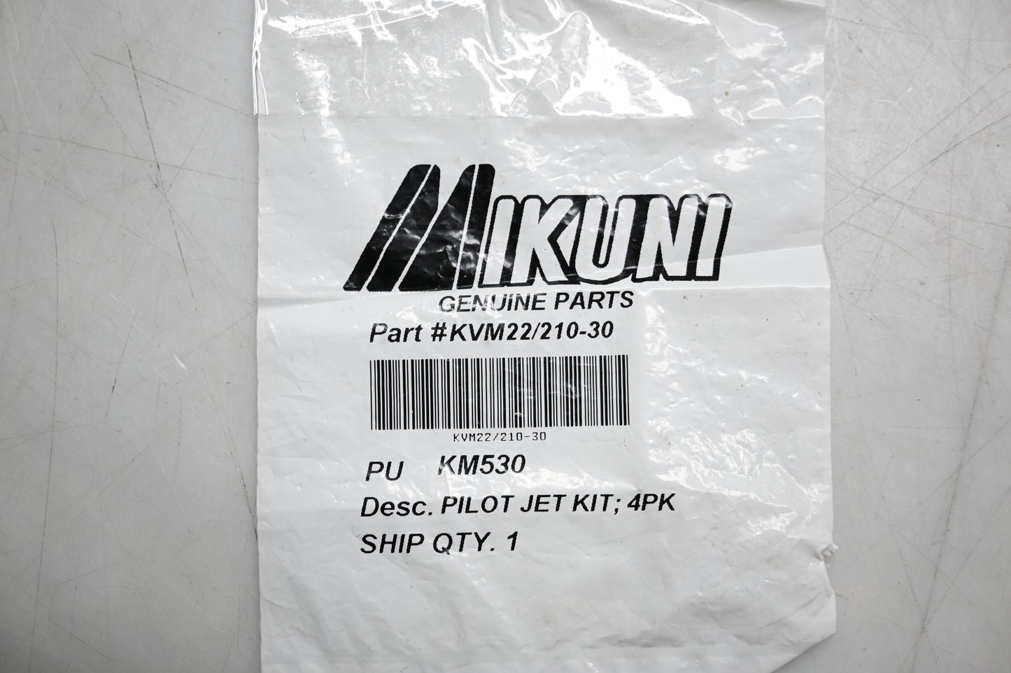Mikuni KVM22/210-30 Pilot Jets Qty 4 NOS