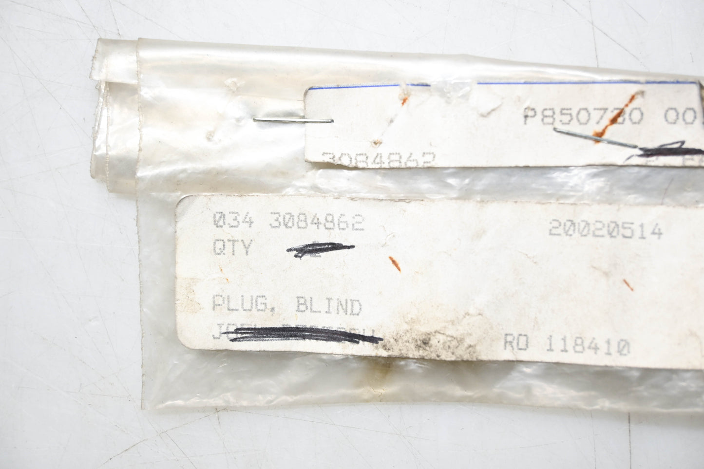 New OEM Polaris 3084862 Blind Plug NOS