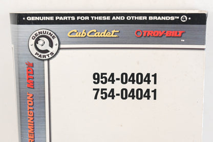 Genuine Parts 954-04041, 754-04041 V-Belt NOS