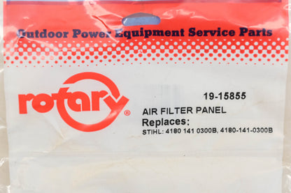 Rotary 19-15855, 4180-141-0300B Air Filter NOS
