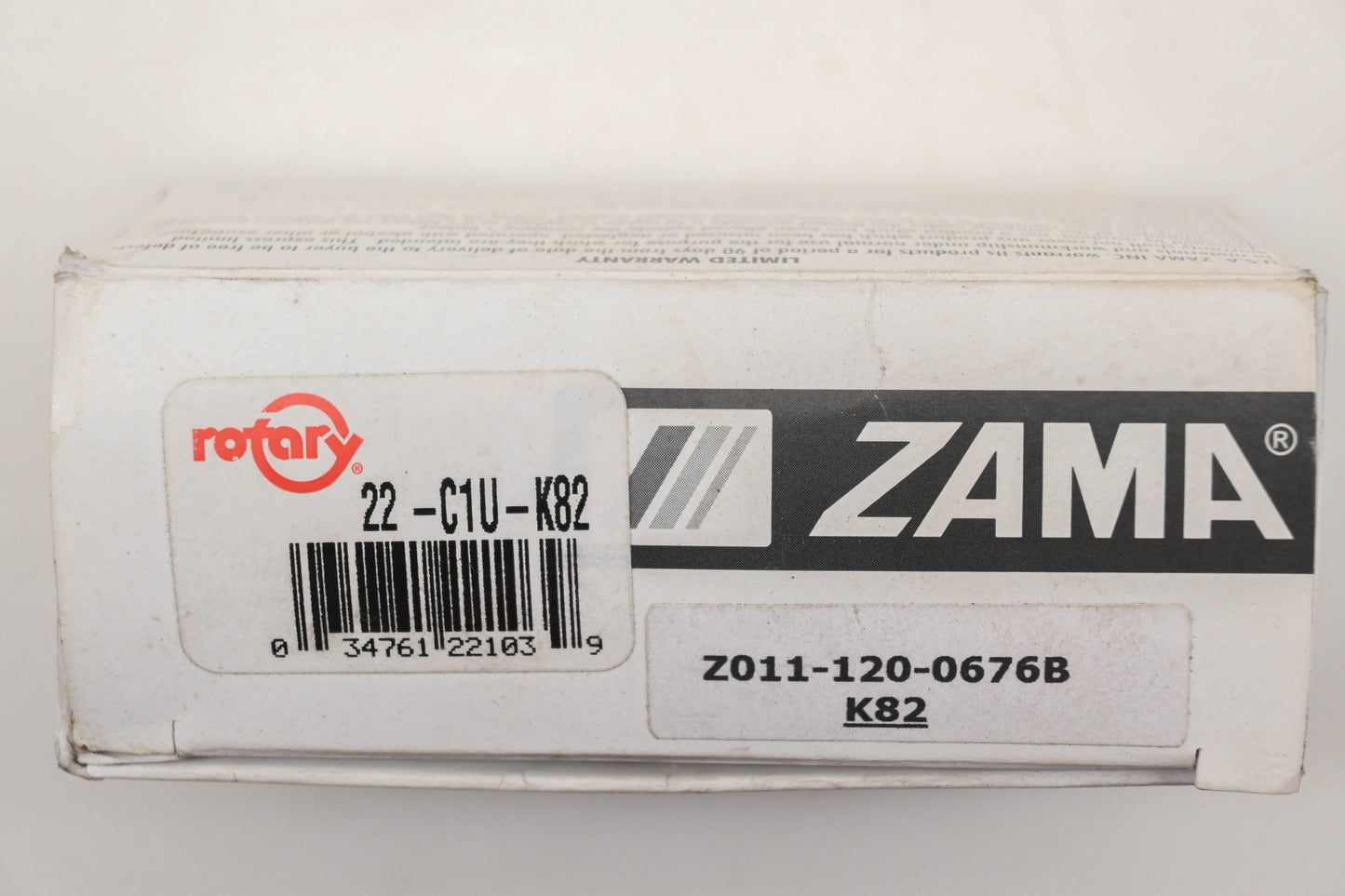 Zama Z011-120-0676B, 22-C1U-K82, A021001090 Rotary Echo Carburetor Kit NOS