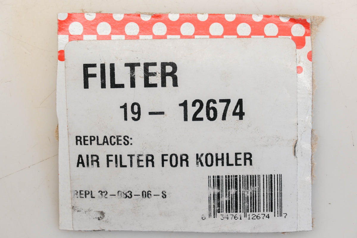 Rotary 19-12674, 32-083-06-S Air Filter NOS
