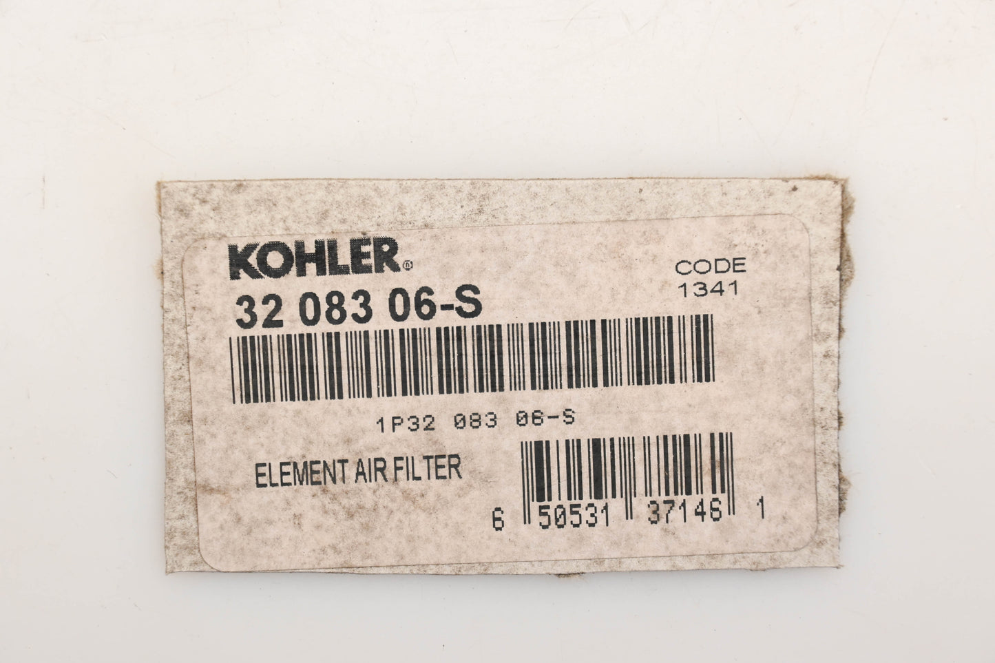 Kohler 32 083 06-S Air Filter NOS