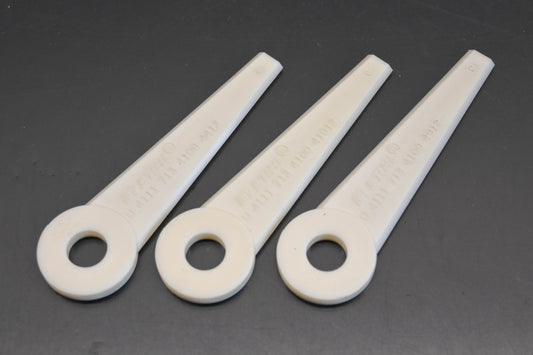New OEM Stihl 4111-007-1001, U 4111 713 4100 4912 Replacement Blades Qty 3 NOS