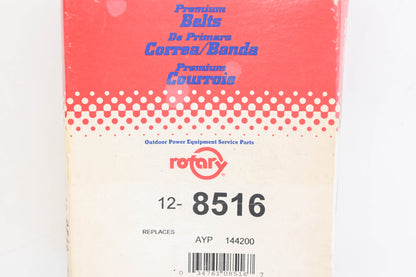 Rotary 12-8516, 144200 1/2" x 88" V-Belt NOS