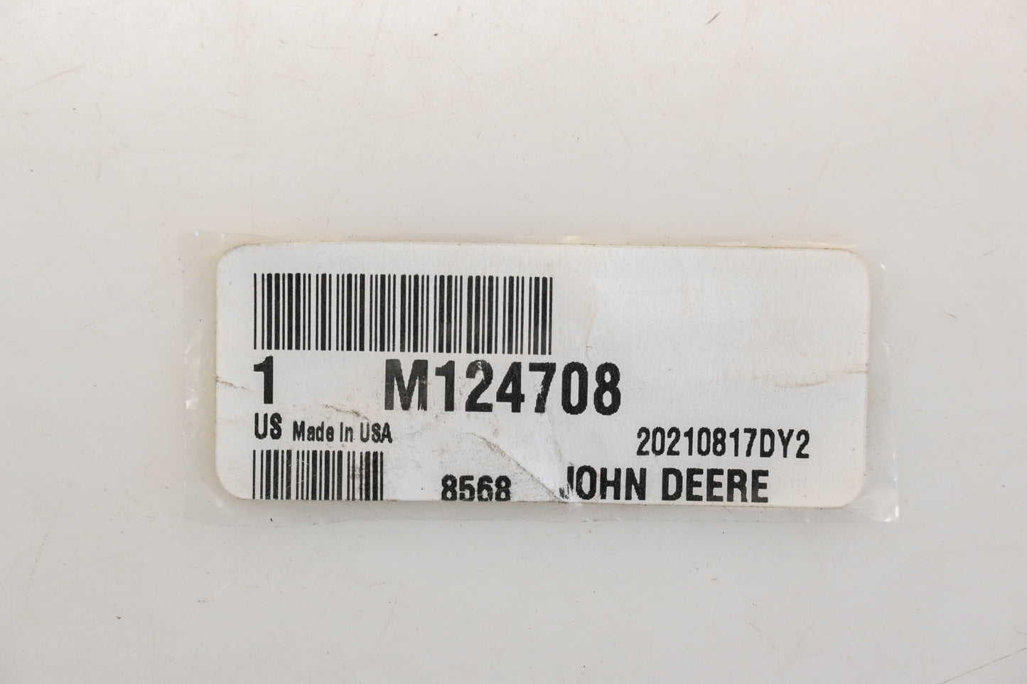 New OEM John Deere M124708 Push Pull Cable NOS