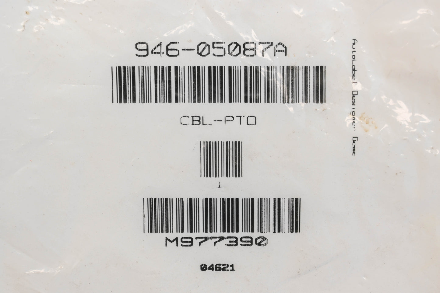 MTD 946-05087A, 746-05087A PTO Engagement Cable NOS