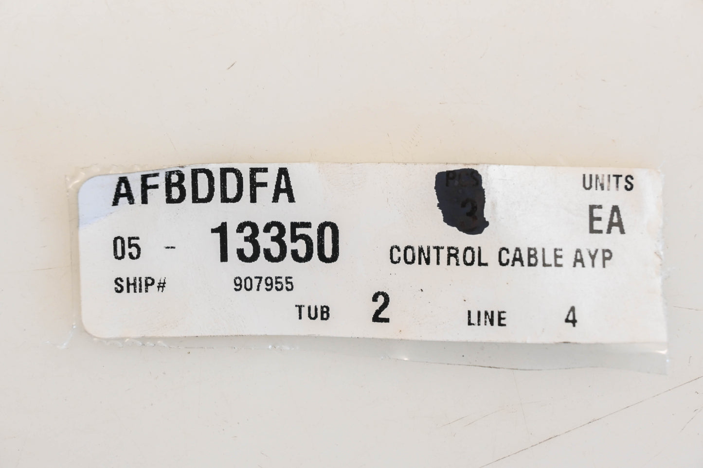 Rotary 05-13350, 532156581, 156581 60" Control Cable NOS