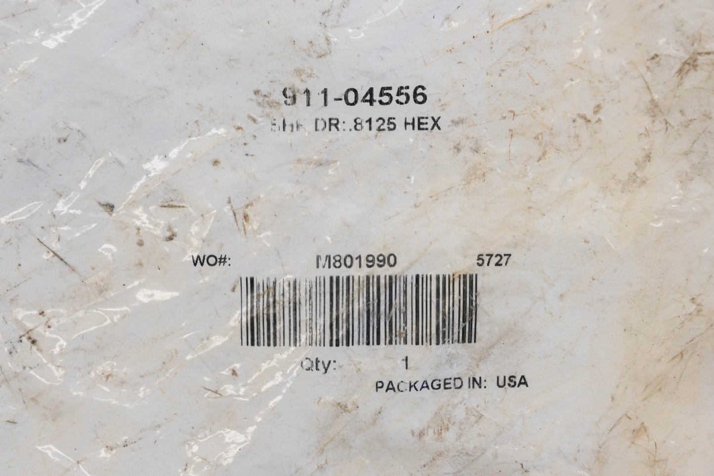 MTD 911-04556 Hex Drive Shaft NOS