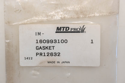 MTD 160993100 Gasket NOS