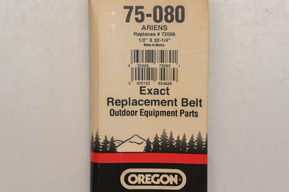 Oregon 75-080, 72056 1/2" x 32-1/4" V-Belt NOS