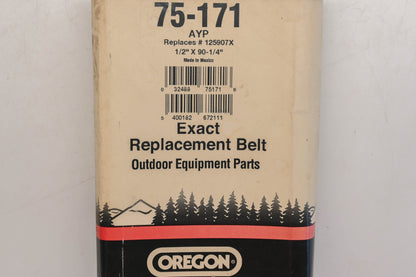 Oregon 75-171, 125907X 1/2" x 90-1/4" V-Belt NOS