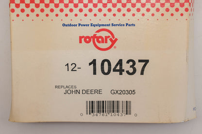 Rotary 12-10437, GX20305, GY20571 17/32" x 138-7/8" V-Belt NOS