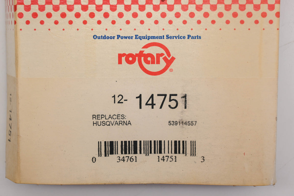 Rotary 12-14751, 539114557, 954-05013 5/8" x 154" V-Belt NOS
