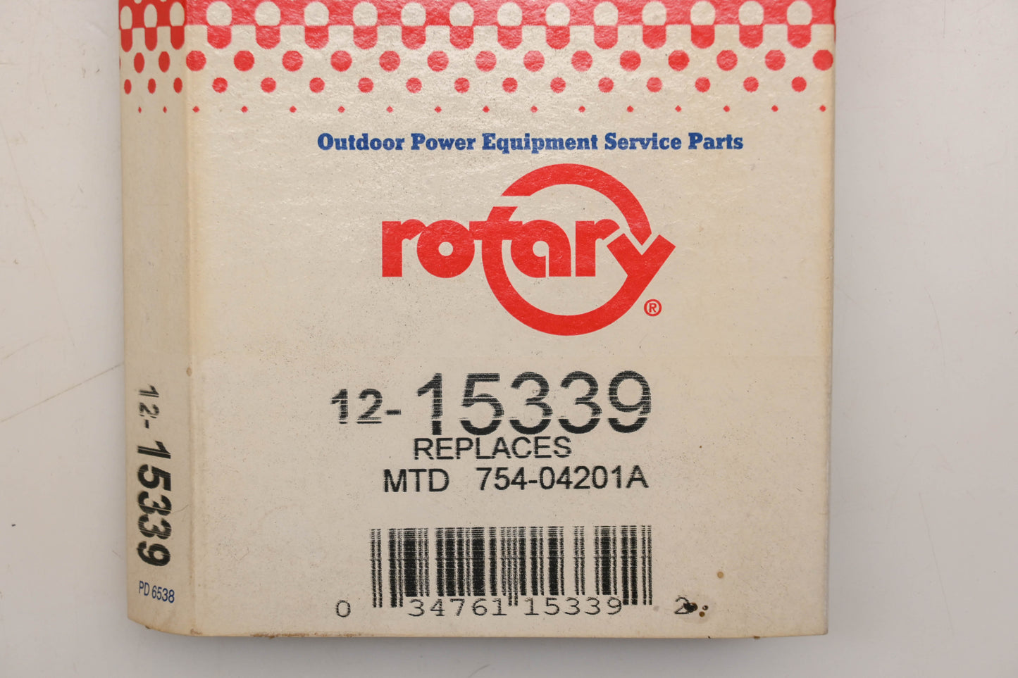 Rotary 12-15339, 754-04201A, 954-04201A 3/8" x 35-9/16" V-Belt NOS