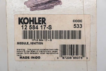 Kohler 12 584 17-S Ignition Coil NOS