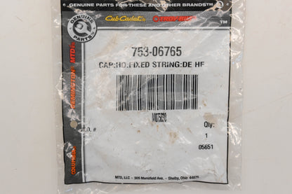 MTD 753-06765 Fixed String Cap NOS