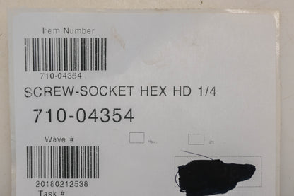 MTD 710-04354 1/4"-20 x 3/8" Hex Socket Screw NOS