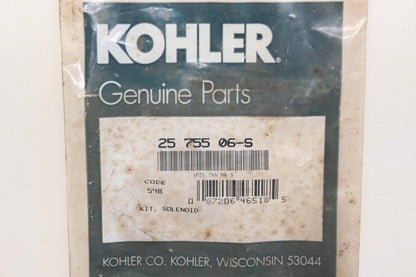 Kohler 25 755 06-S Fuel Solenoid Kit NOS