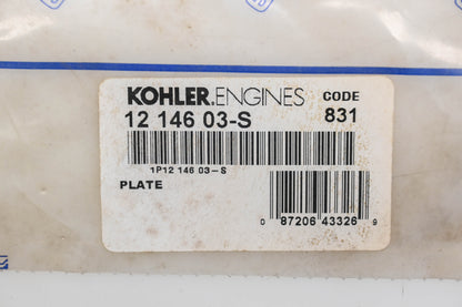 Kohler 12 146 03-S Throttle Plate NOS