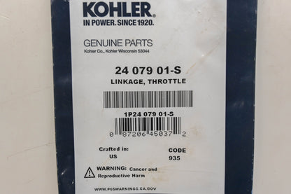 Kohler 24 079 01-S Throttle Linkage NOS