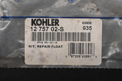 Kohler 12 757 02-S Carburetor Float Repair Kit NOS