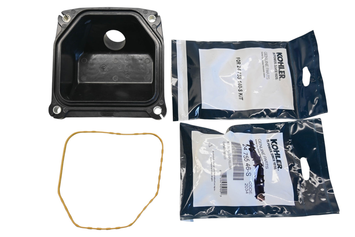 Kohler 24 755 140-S Plastic Valve Cover Kit NOS